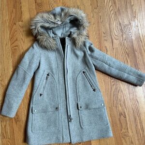 Jcrew New Chateau Parka in Italian Stadium Cloth by Nello Gori.